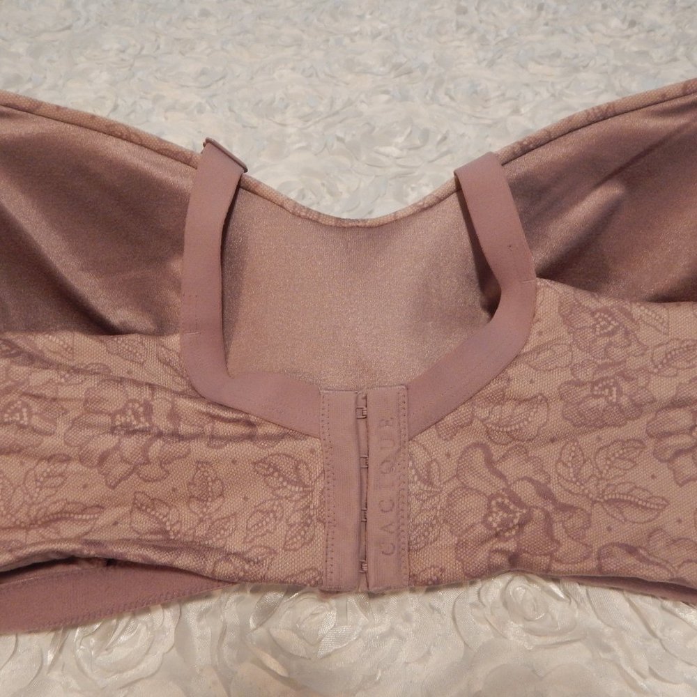 Cacique lightly Lined Full Coverage No Wire Bra 40F Plus - Picture 3 of 5